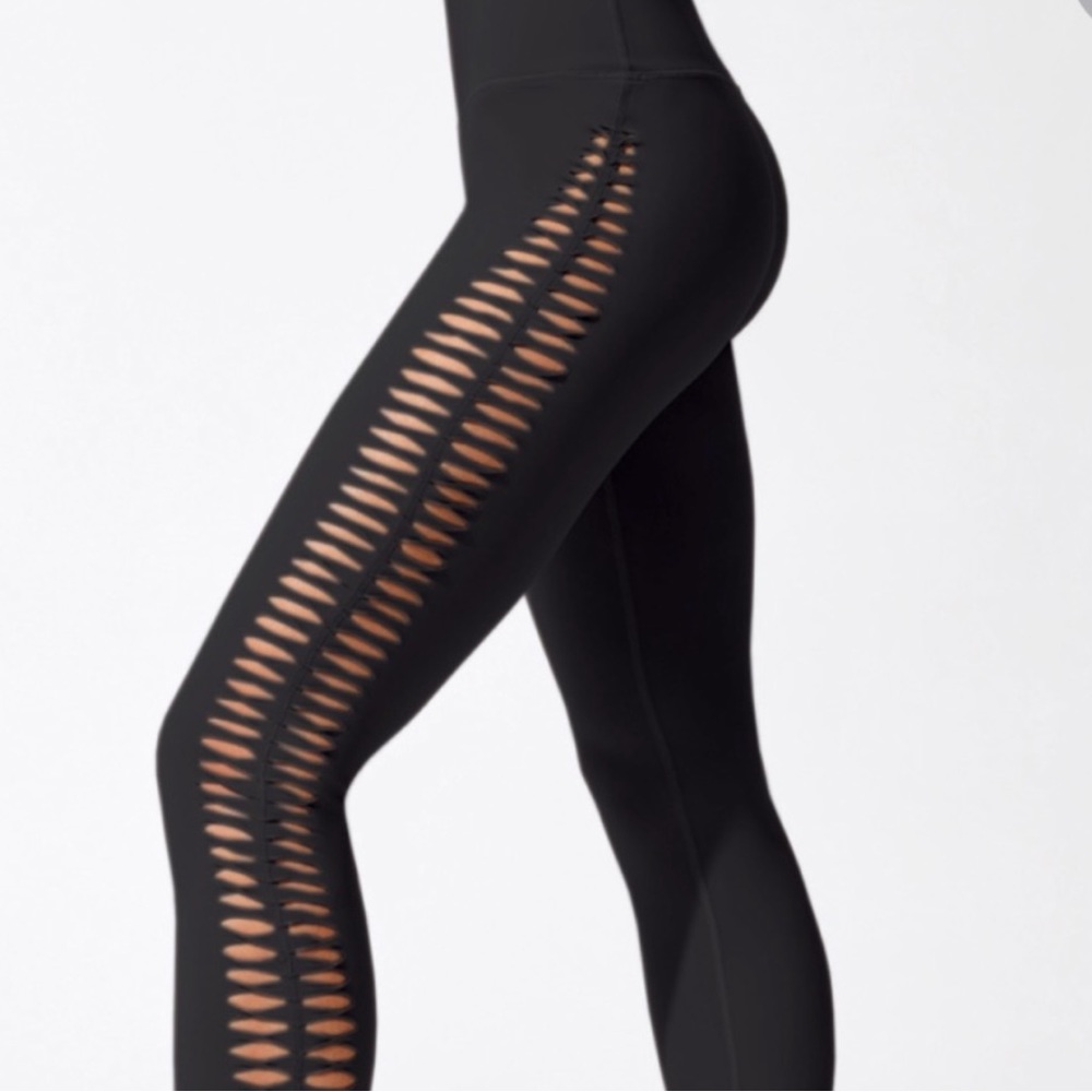 All reform high waist leggings - black
